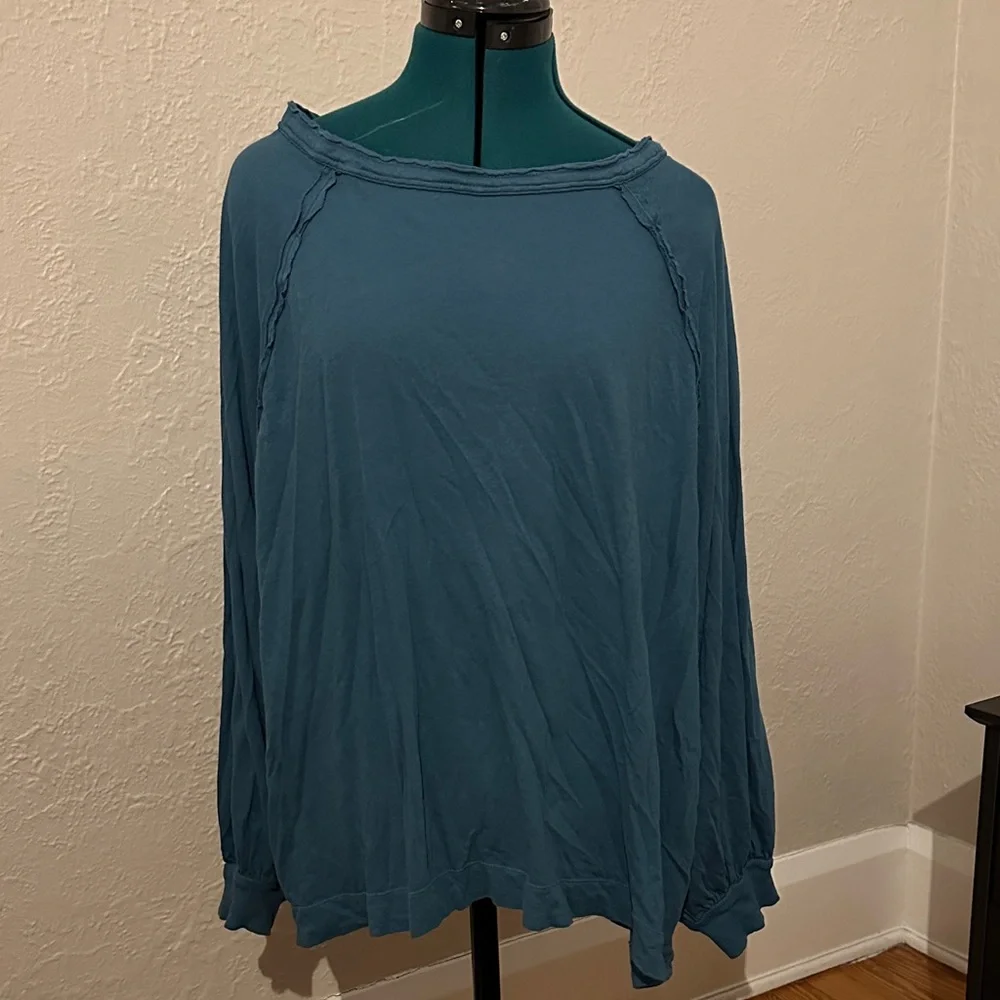FP Movement by Free People Blue Top - Picture 3 of 7
